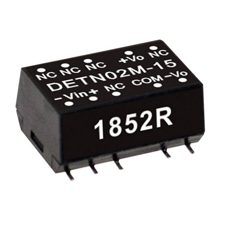 Produktbild: MEAN WELL DETN02L-15 DC/DC-Wandlermodul 67mA 2W Anzahl Ausg&auml;nge: 2 x Inhalt 1St.