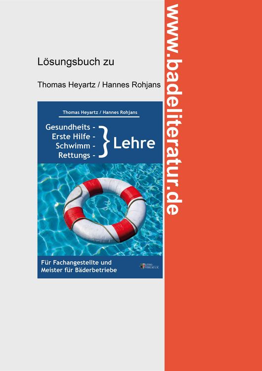 Produktbild: Gesundheits-, Erste Hilfe-, Schwimm- und Rettungslehre L&ouml;sungsbuch