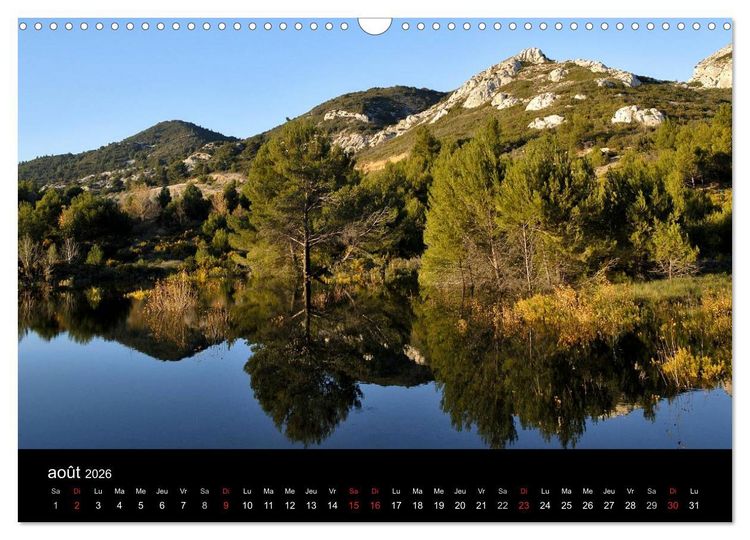 Produktbild: Les Alpilles en Provence (Calendrier mural 2026 DIN A3 vertical), CALVENDO calendrier mensuel