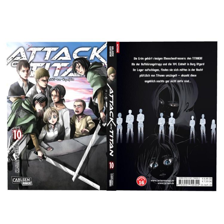 Produktbild: Attack on Titan 10