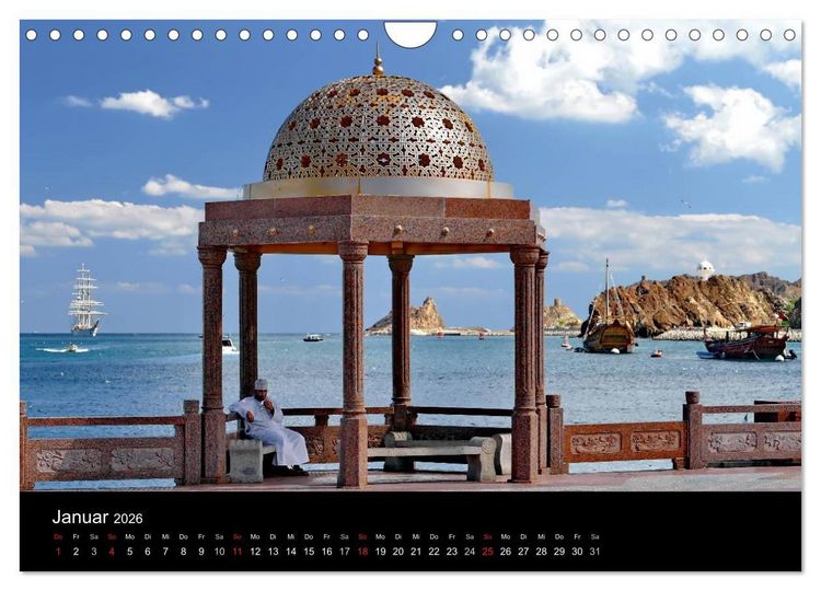 Produktbild: Farben des Orients (Wandkalender 2026 DIN A4 quer), CALVENDO Monatskalender
