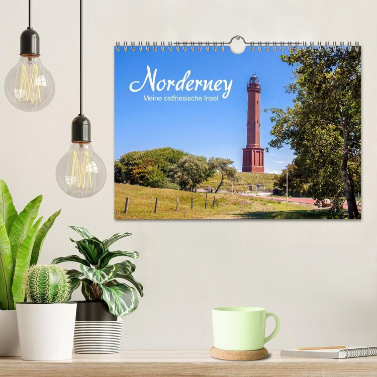 Produktbild: Norderney. Meine ostfriesische Insel (Wandkalender 2026 DIN A4 quer), CALVENDO Monatskalender