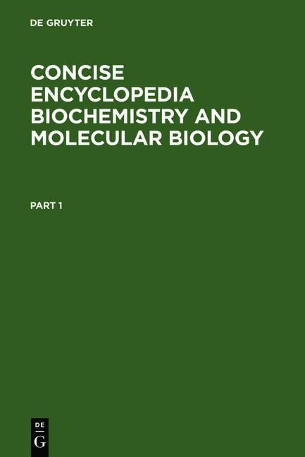 Produktbild: Scott, T: Concise Encyclopedia Biochemistry and Molecular Bi