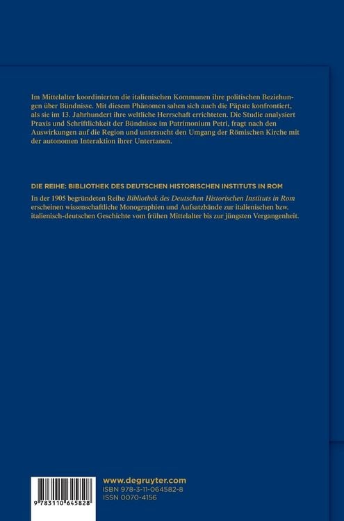 Produktbild: Kommunale B&uuml;ndnisse im Patrimonium Petri des 13. Jahrhunderts