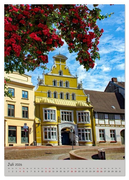 Produktbild: Wismar - UNESCO Welterbe in Deutschland (Wandkalender 2026 DIN A3 hoch), CALVENDO Monatskalender