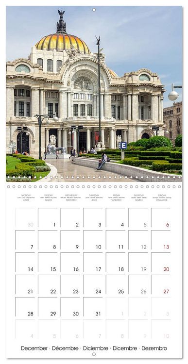 Produktbild: COLOURS OF MEXICO (Wall Calendar 2026 12 &times; 12 Inch) CALVENDO 12 Month Wall Calendar