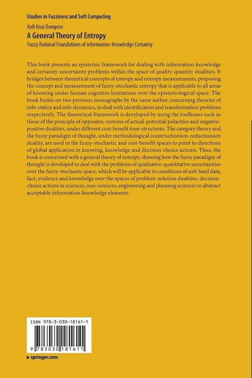 Produktbild: A General Theory of Entropy