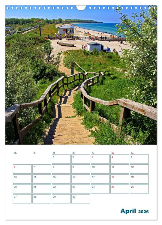 Produktbild: Ostseebad Rerik - Terminplaner (Wandkalender 2026 DIN A3 hoch), CALVENDO Monatskalender