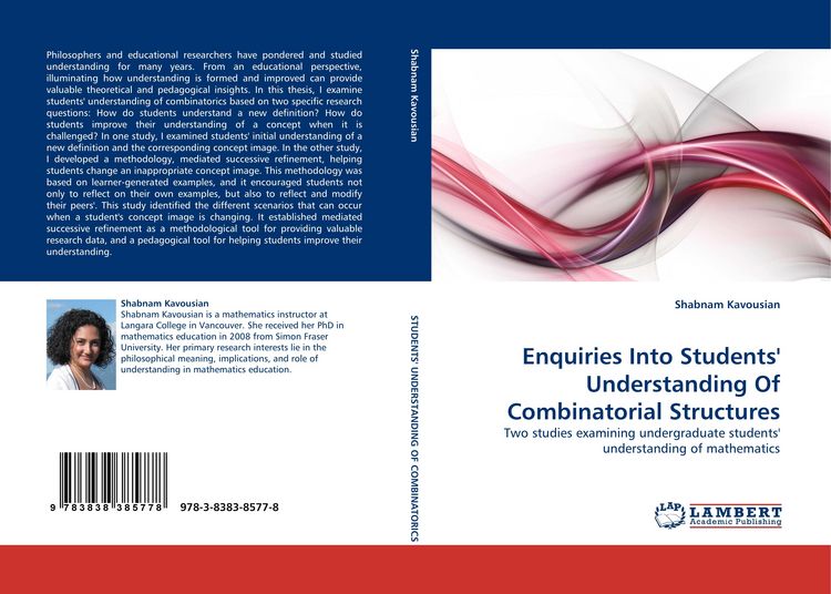 Produktbild: Enquiries Into Students'' Understanding Of Combinatorial Structures