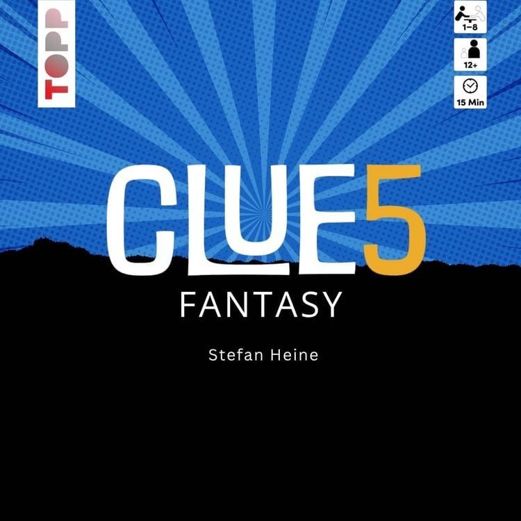 Produktbild: CLUE5 #Fantasy. 5 Hinweise, nur eine L&ouml;sung. Das Trend-Quiz f&uuml;r deine Tasche