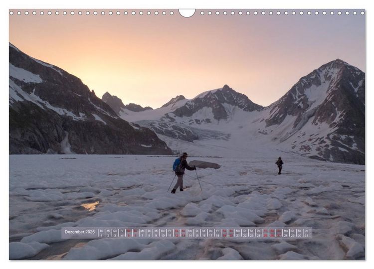Produktbild: H&ouml;hepunkte unserer Alpen - Bergweh &reg; (Wandkalender 2026 DIN A3 quer), CALVENDO Monatskalender