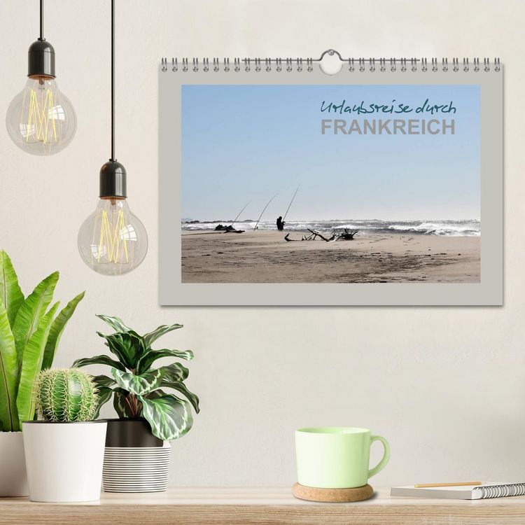 Produktbild: Urlaubsreise durch Frankreich (Wandkalender 2026 DIN A4 quer), CALVENDO Monatskalender