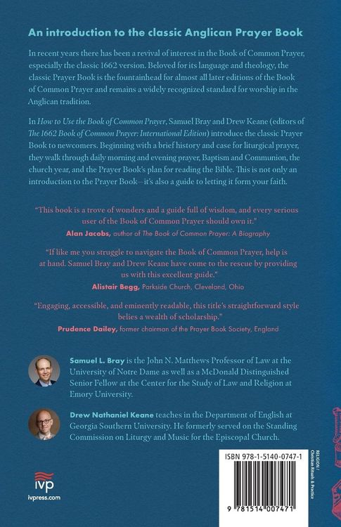 Produktbild: How to Use the Book of Common Prayer