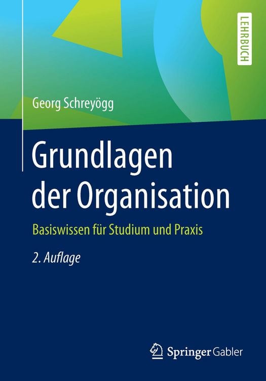 Produktbild: Grundlagen der Organisation