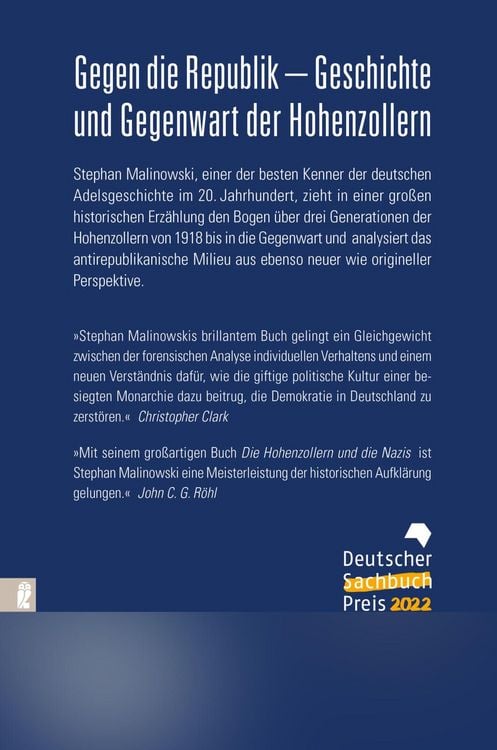 Produktbild: Die Hohenzollern und die Nazis