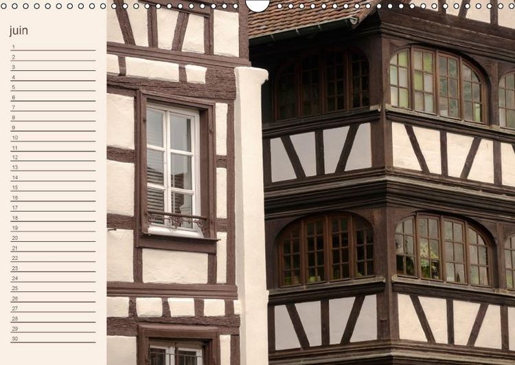 Produktbild: Ramsey, B: Maisons et colombages d'Alsace (Calendrier mural