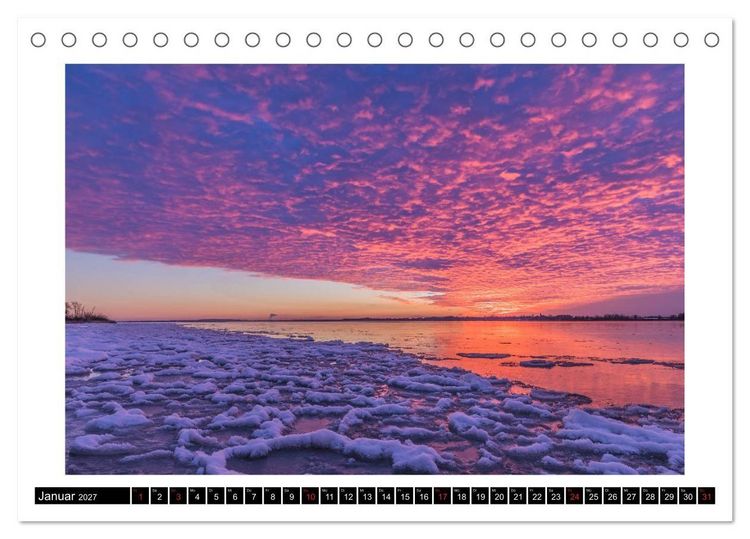 Produktbild: Die M&uuml;ritz - Naturparadies der Mecklenburgischen Seenplatte (Tischkalender 2027 DIN A5 quer), CALVENDO Monatskalender