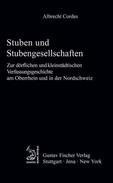 Produktbild: Stuben und Stubengesellschaften