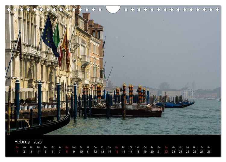 Produktbild: Venedig - la Serenissima (Wandkalender 2026 DIN A4 quer), CALVENDO Monatskalender
