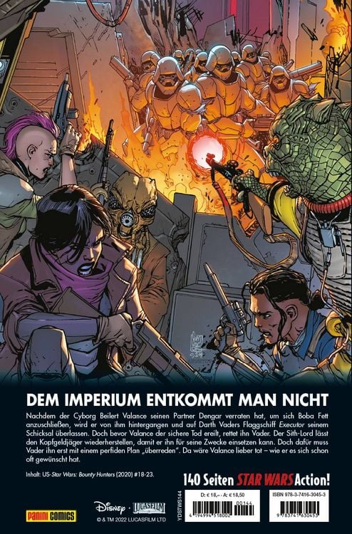 Produktbild: Star Wars Comics: Kopfgeldj&auml;ger IV - Crimson Reign - Der Tod l&auml;sst auf sich warten
