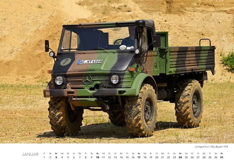 Produktbild: Unimog Klassiker Kalender 2027