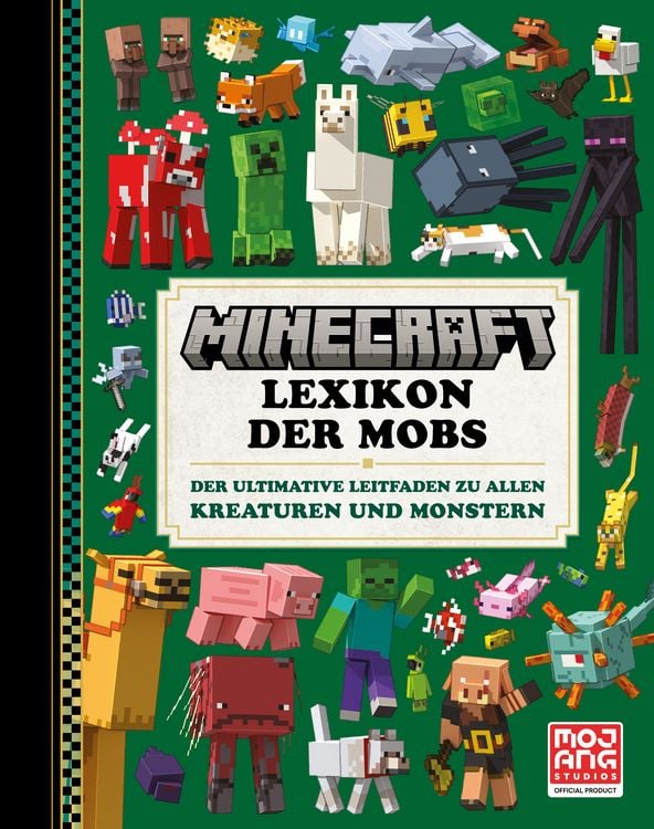 Produktbild: Minecraft Lexikon der Mobs. Der ultimative Leitfaden zu allen Kreaturen und Monstern