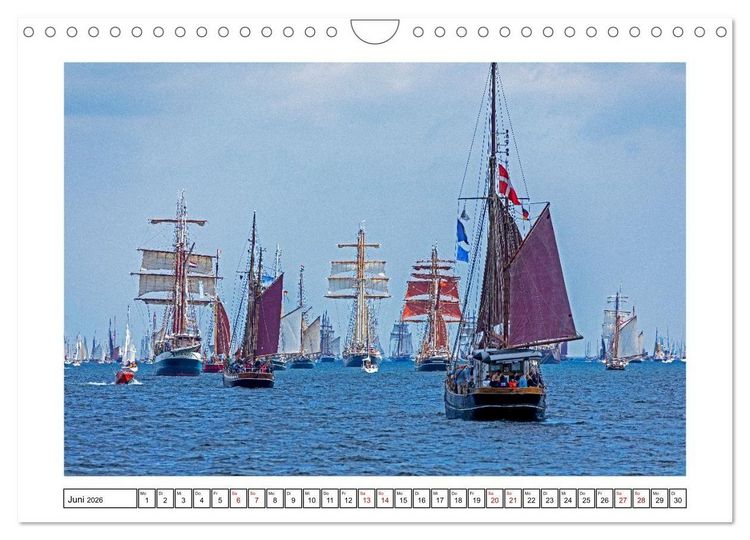 Produktbild: Hansest&auml;dte in Norddeutschland (Wandkalender 2026 DIN A4 quer), CALVENDO Monatskalender