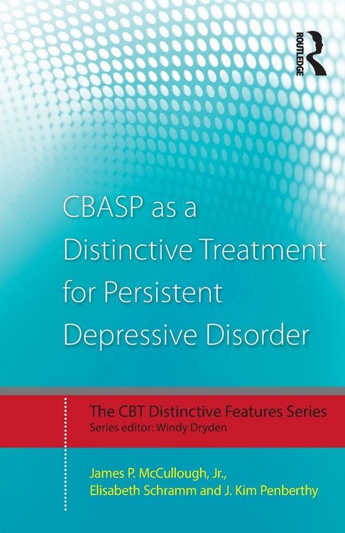 Produktbild: CBASP as a Distinctive Treatment for Persistent Depressive Disorder