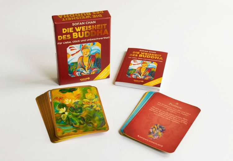 Produktbild: Die Weisheit des Buddha f&uuml;r Liebe, Gl&uuml;ck und Unbeschwertheit