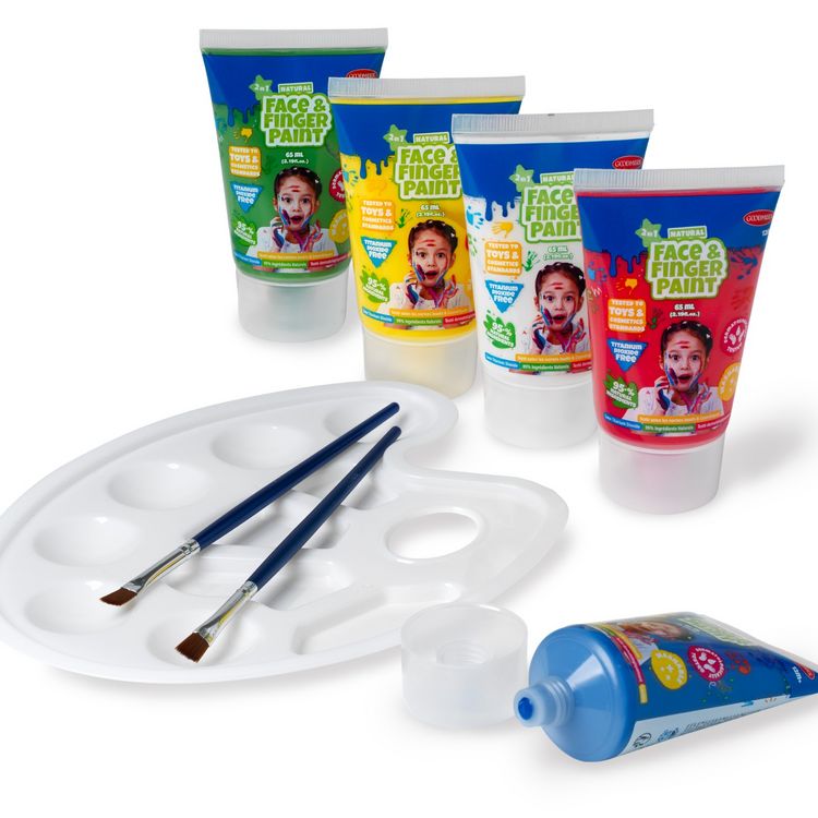 Produktbild: Natural Face & Finger Paint - All-In-One Set