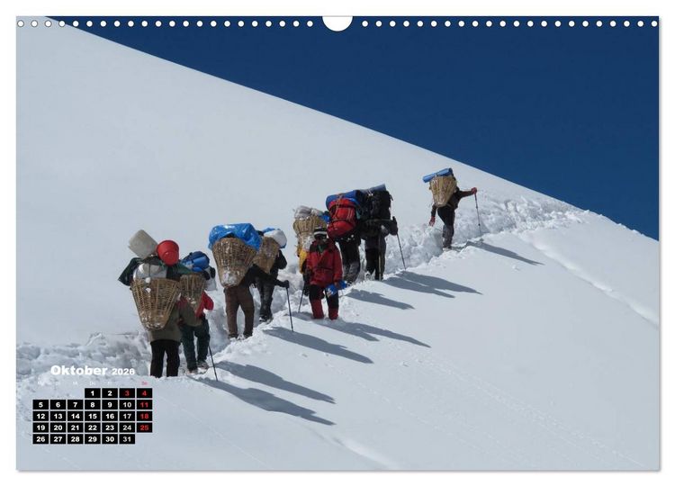 Produktbild: Nepal 2026 Menschen, Berge und G&ouml;tter zwischen Annapurna und Marsyangdi (Wandkalender 2026 DIN A3 quer), CALVENDO Monatskalender