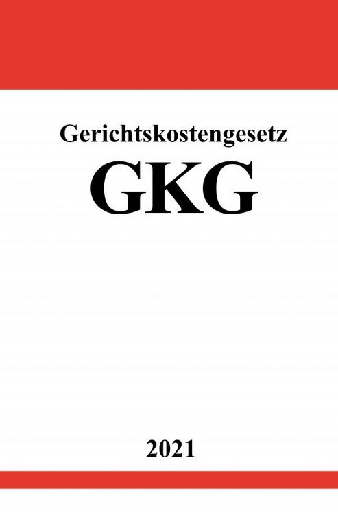 Produktbild: Gerichtskostengesetz (GKG)