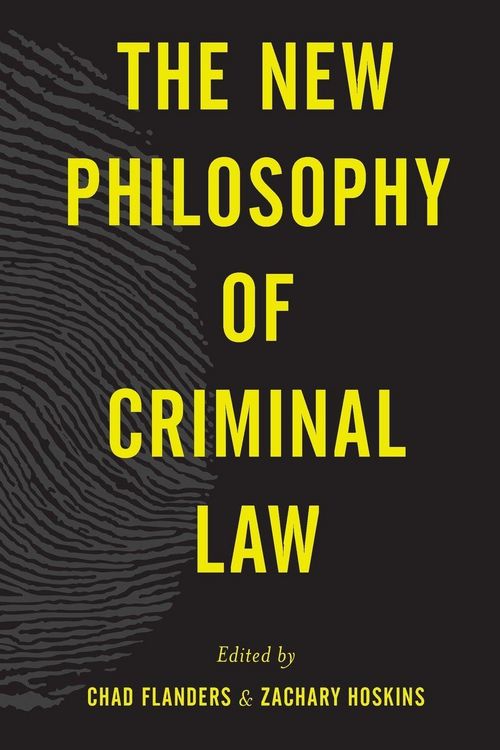 Produktbild: New Philosophy of Criminal Law
