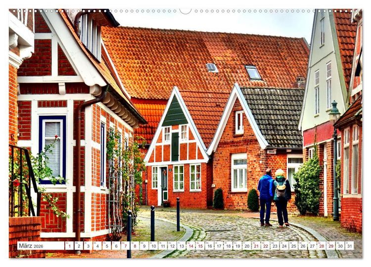 Produktbild: Otterndorf - Kleinod an der Niederelbe (Wandkalender 2026 DIN A2 quer), CALVENDO Monatskalender