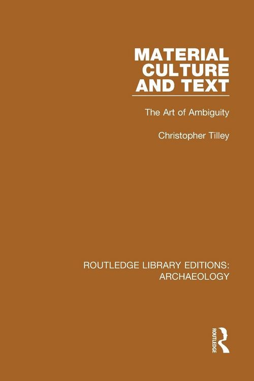 Produktbild: Material Culture and Text