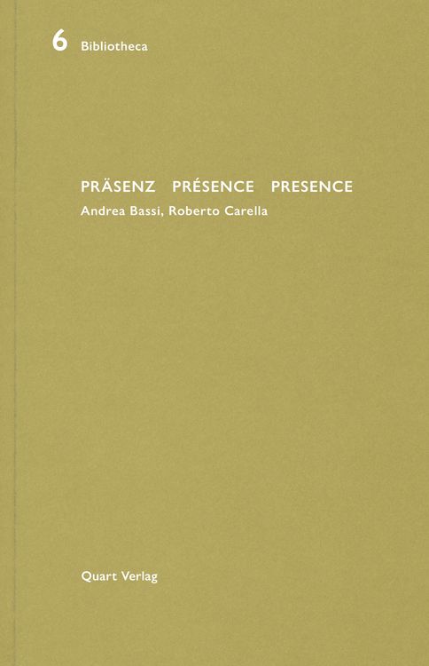 Produktbild: Pr&auml;senz Pr&eacute;sence Presence