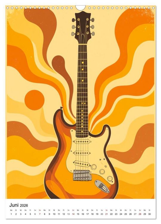 Produktbild: Feel the Groove &ndash; Funk & Soul Vintage (Wandkalender 2026 DIN A3 hoch), CALVENDO Monatskalender