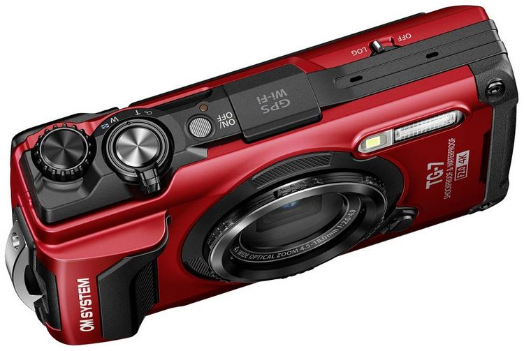 Produktbild: OM System TG-7 red Digitalkamera 12 Megapixel Opt. Zoom: 4 x Rot Sto&szlig;fest, Wasserdicht, 4K-Video
