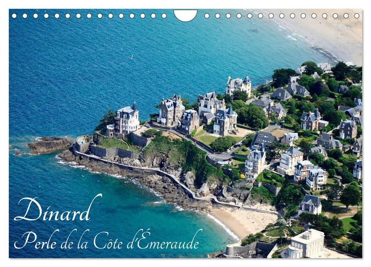 Produktbild: Dinard Perle de la C&ocirc;te d'&Eacute;meraude (Calendrier mural 2026 DIN A4 vertical), CALVENDO calendrier mensuel