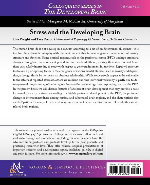 Produktbild: Stress and the Developing Brain