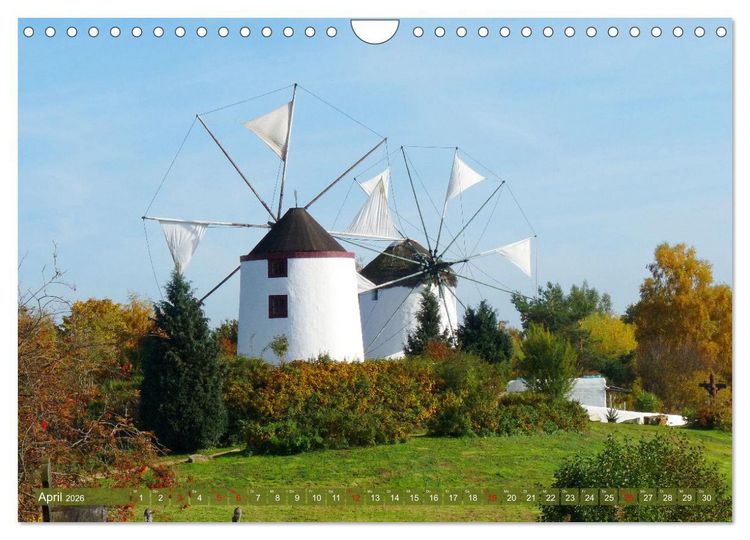 Produktbild: Gifhorn - Kleine Reise durch die Welt der M&uuml;hlen (Wandkalender 2026 DIN A4 quer), CALVENDO Monatskalender