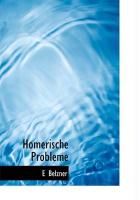 Produktbild: Homerische Probleme