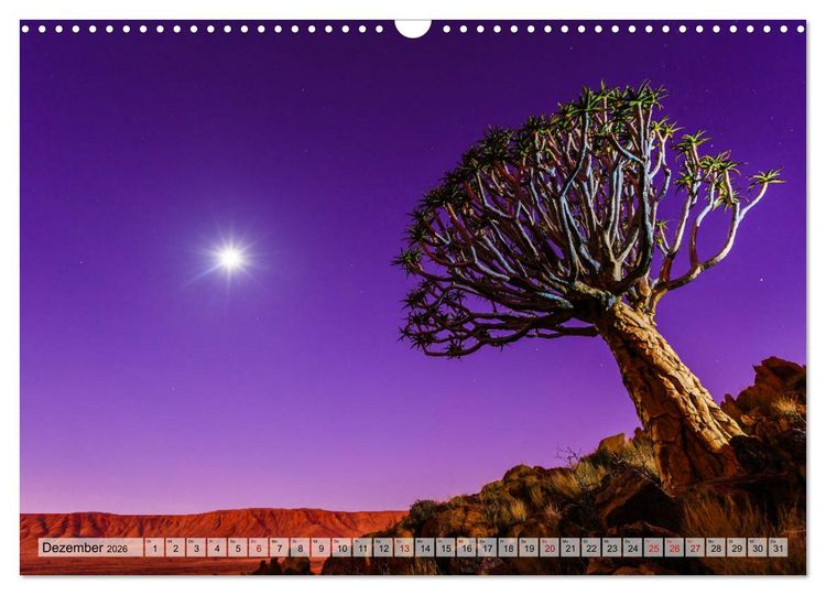 Produktbild: Namibia - Sehnsucht Afrika (Wandkalender 2026 DIN A3 quer), CALVENDO Monatskalender