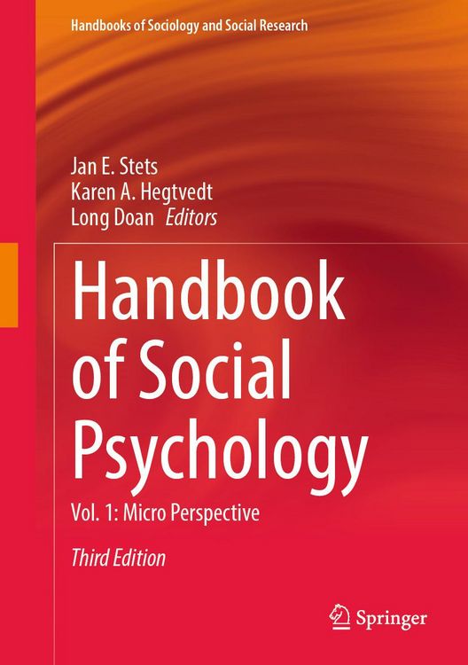 Produktbild: Handbook of Social Psychology