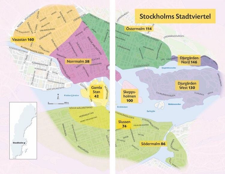 Produktbild: Streifz&uuml;ge Stockholm