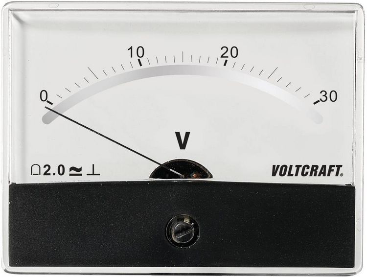 Produktbild: VOLTCRAFT AM-86X65/30V/DC AM-86X65/30V/DC Einbau-Messger&auml;t AM-86X65/30V/DC Drehspule