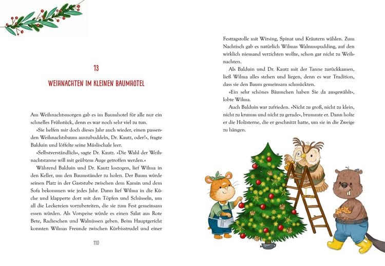 Produktbild: Wilma Walnuss - Winter und Weihnachten im kleinen Baumhotel, Band 3