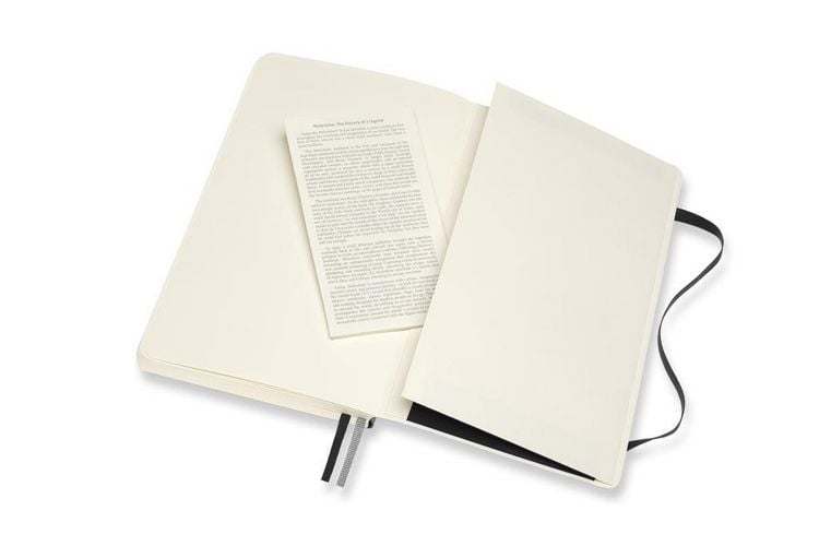 Produktbild: Moleskine Notizbuch Large/A5, Punktraster, Erweiterte Seitenanzahl, Schwarz