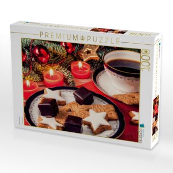 Produktbild: CALVENDO Puzzle Adventskaffee | 1000 Teile Lege-Gr&ouml;&szlig;e 64x48cm Foto-Puzzle f&uuml;r gl&uuml;ckliche Stunden