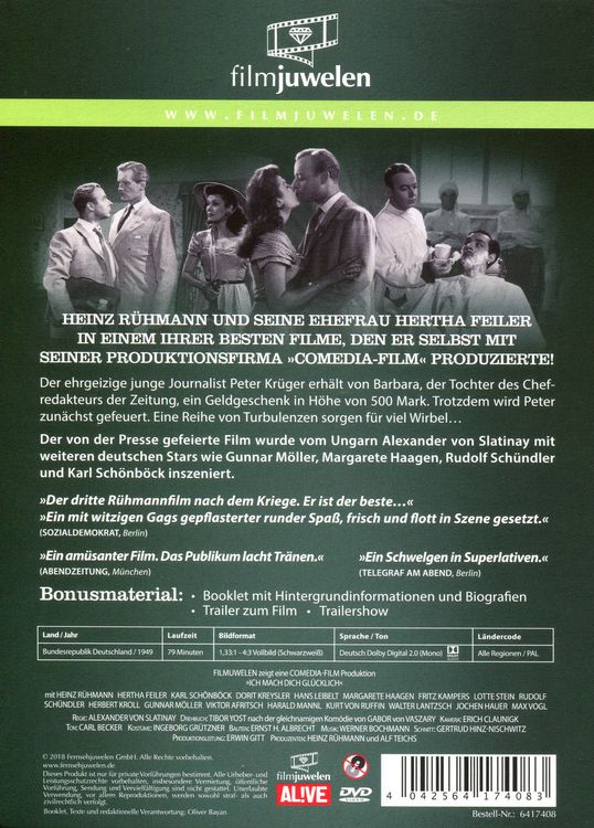 Produktbild: Ich mach dich gl&uuml;cklich - filmjuwelen